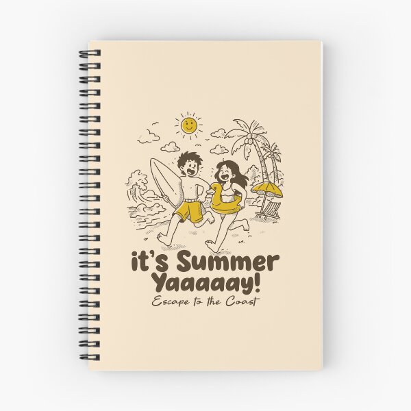 Artikelvorschau, Juhu, es ist Sommer! – Fröhliches Strandfeeling im Cartoon-Design entworfen und verkauft von adipra.