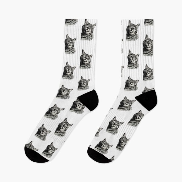Item preview, Cat Lives Matter | Funny Blepping Cat Stippling Art designed and sold by DanniJordan.