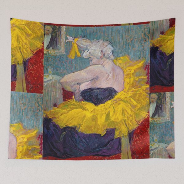 Item preview, Cha-U-Kao at the Moulin Rouge by Henri de Toulouse-Lautrec | Vintage French Cabaret Poster designed and sold by artofuniverse.