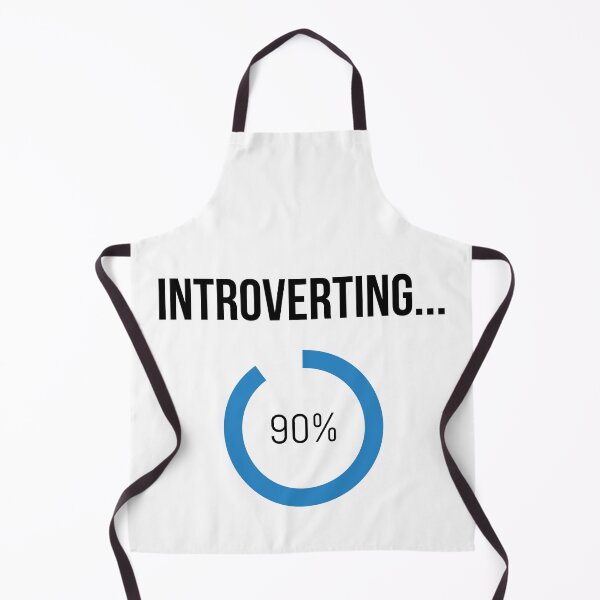 Item preview, Introverting Loading Process Logo designed and sold by logowannawear.