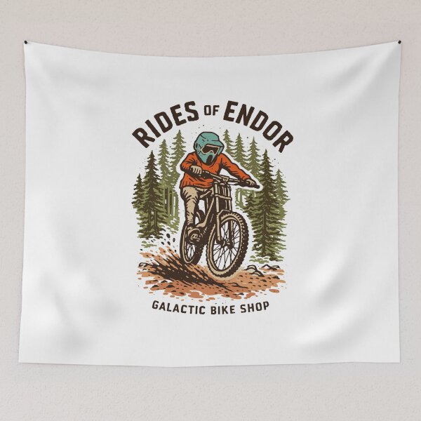 Item preview, Endor Mountain Bike Adventure T-Shirt designed and sold by Matinez Pink.