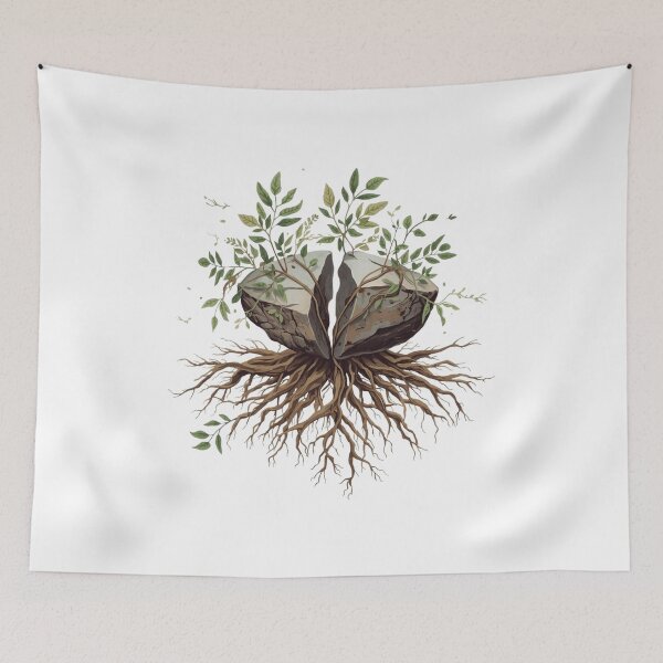 Item preview, Held Together by Roots designed and sold by catcurio.