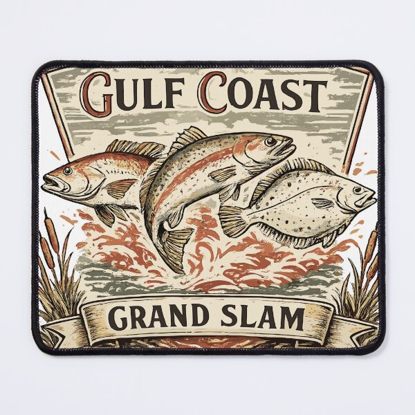 Item preview, Texas Gulf Coast Grand Slam Fishing designed and sold by Matinez Pink.