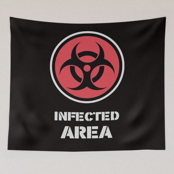 Item preview, Infected Area Biohazard Virus Symbol designed and sold by ElectroSphere46.