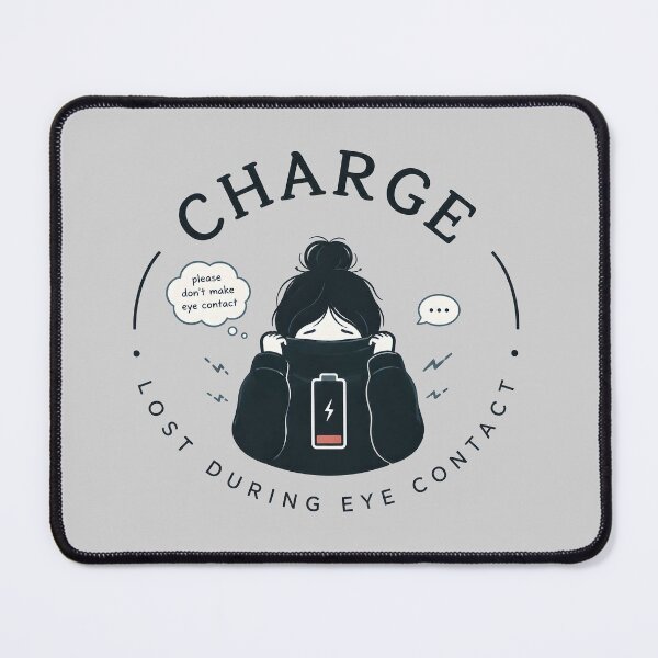 Item preview, Introvert Anxiety - Charge designed and sold by Wanderdreaming.