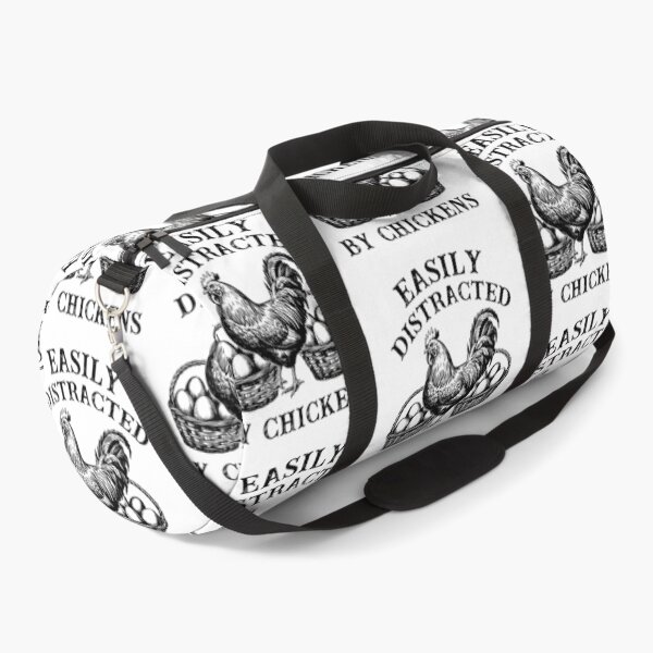 Item preview, Easily Distracted By Chickens Vintage Retro Aesthetic designed and sold by Dmetalx Art Apparel.