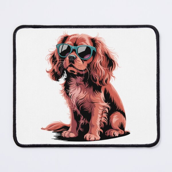 Item preview, Cool Cavalier King Charles Spaniel Wearing Sunglasses Funny Dog Lover Aesthetic designed and sold by DuneHaicna.