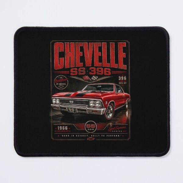 Item preview, 1966 Chevrolet Chevelle SS 396 Classic Muscle Car Vintage Art designed and sold by TheArtOfCar.