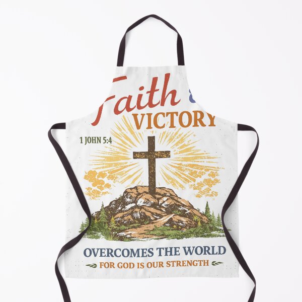 Item preview, Faith & Victory Christian Cross T-Shirt designed and sold by Matinez Pink.