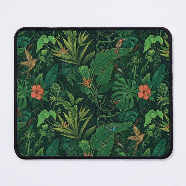 Item preview, Emerald Jungle Canopy — Luxe Tropical Repeat designed and sold by Jandedan.