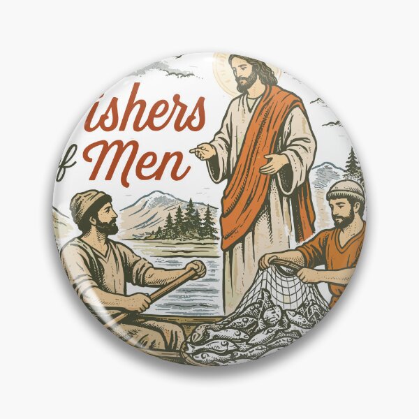 Item preview, Fishers of Men Jesus T-Shirt designed and sold by Matinez Pink.