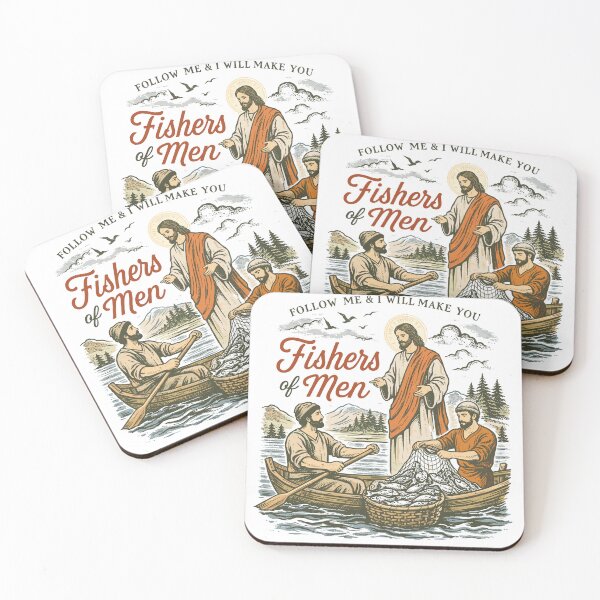Item preview, Fishers of Men Jesus T-Shirt designed and sold by Matinez Pink.