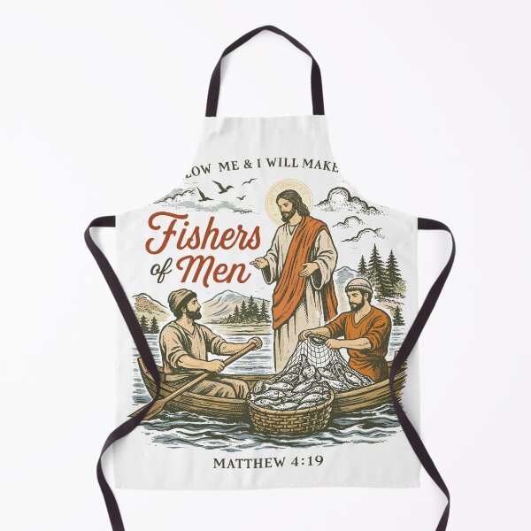 Item preview, Fishers of Men Jesus T-Shirt designed and sold by Matinez Pink.