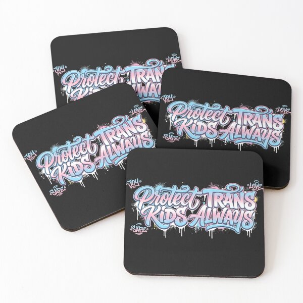 Item preview, Protect Trans Kids Always Graffiti Street Art Pastel Pride Graphic designed and sold by TshirtAlles .