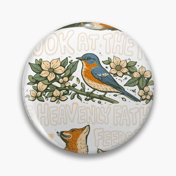 Item preview, Foxes & Birds Matthew 6:26 T-Shirt designed and sold by Matinez Pink.