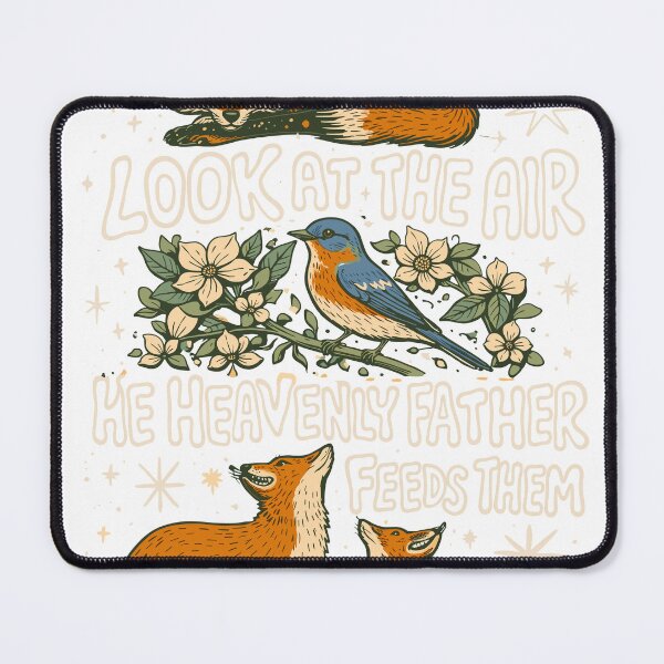Item preview, Foxes & Birds Matthew 6:26 T-Shirt designed and sold by Matinez Pink.