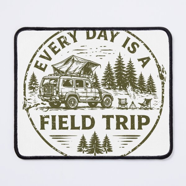 Item preview, Every Day Field Trip Adventure T-Shirt designed and sold by Matinez Pink.