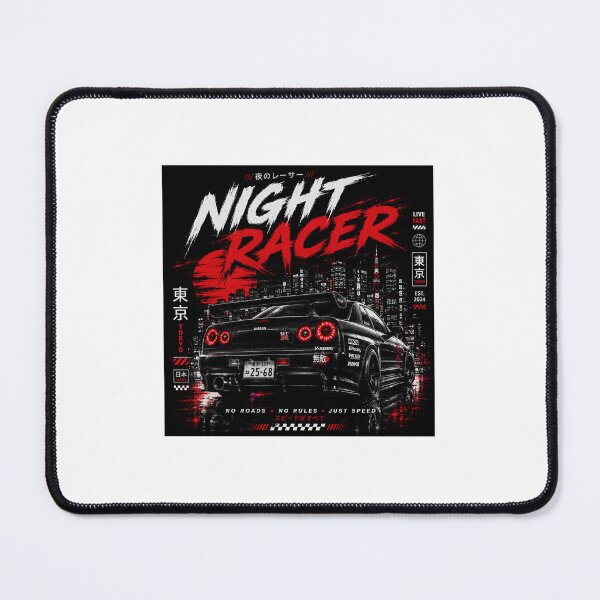 Item preview, Night Racer Tokyo Drift T-Shirt | JDM Skyline GT-R Street Racing Design designed and sold by No Limits Garage.