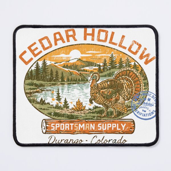 Item preview, Cedar Hollow Turkey Hunting T-Shirt designed and sold by Matinez Pink.