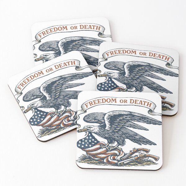 Item preview, Eagle Freedom or Death T-Shirt designed and sold by Matinez Pink.