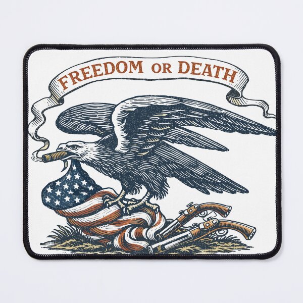 Item preview, Eagle Freedom or Death T-Shirt designed and sold by Matinez Pink.