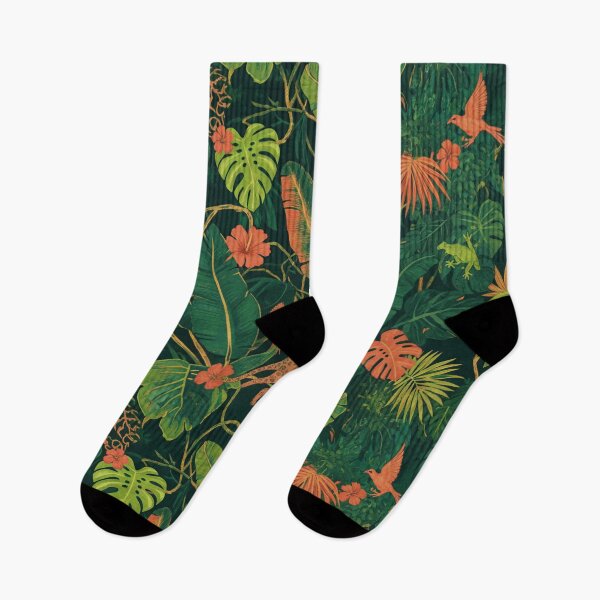 Item preview, Luxurious Emerald Jungle Canopy Pattern designed and sold by Jandedan.