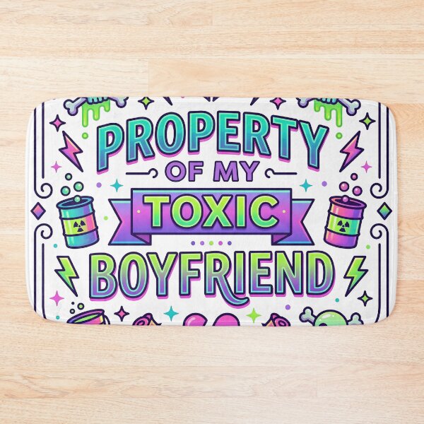 Item preview, boyfriend gift, toxic boyfriend, bf gift, gf gift, girlfriend gift, cute girlfriend designed and sold by TrueArtVibes.