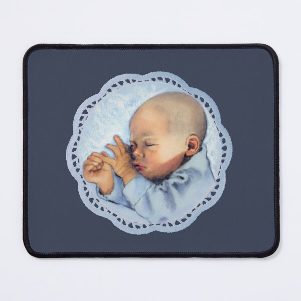 Item preview, Baby Boy Sleeping, Pastel Art designed and sold by JoyfulWhimsy.