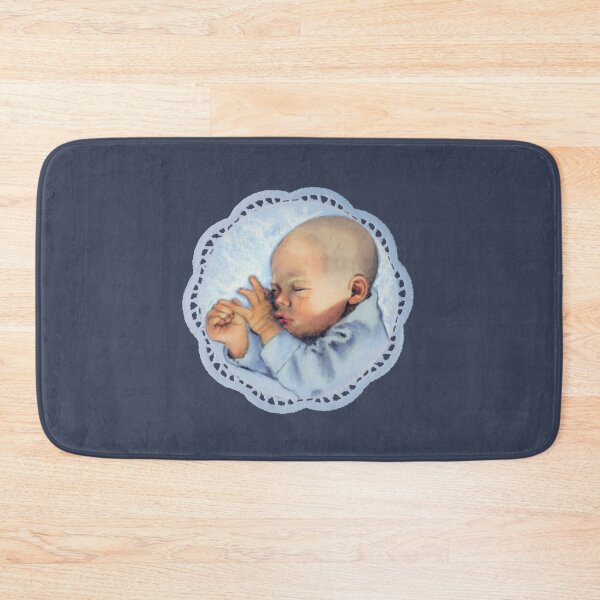 Item preview, Baby Boy Sleeping, Pastel Art designed and sold by JoyfulWhimsy.