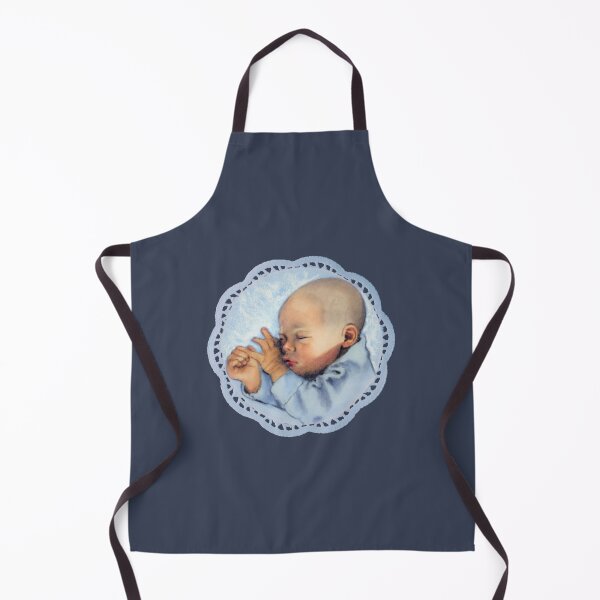 Item preview, Baby Boy Sleeping, Pastel Art designed and sold by JoyfulWhimsy.