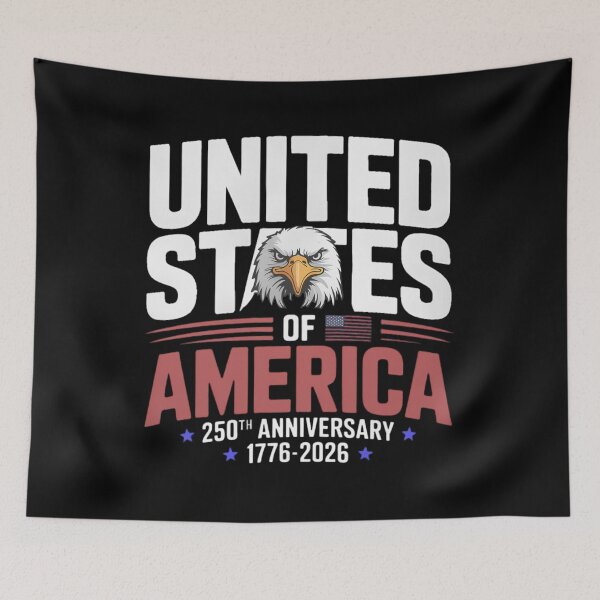 Item preview, USA 250th Anniversary “Eagle Glory” Patriotic designed and sold by Soceitiz.
