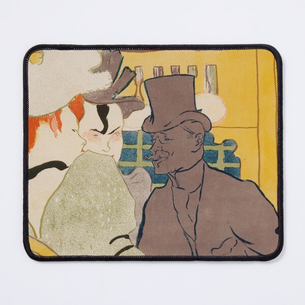 Item preview, The Englishman at the Moulin Rouge by Henri de Toulouse-Lautrec | Vintage Moulin Rouge Poster | Paris Cabaret Wall Art designed and sold by artofuniverse.