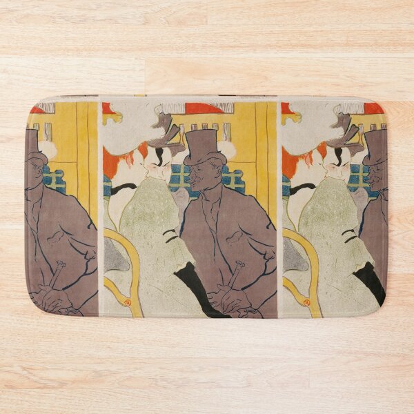 Item preview, The Englishman at the Moulin Rouge by Henri de Toulouse-Lautrec | Vintage Moulin Rouge Poster | Paris Cabaret Wall Art designed and sold by artofuniverse.