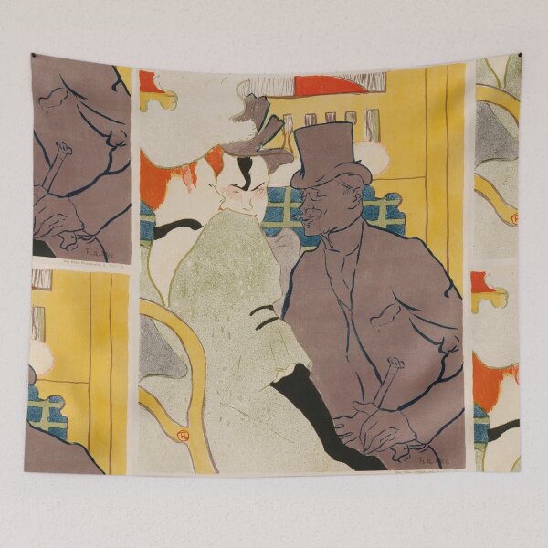 Item preview, The Englishman at the Moulin Rouge by Henri de Toulouse-Lautrec | Vintage Moulin Rouge Poster | Paris Cabaret Wall Art designed and sold by artofuniverse.