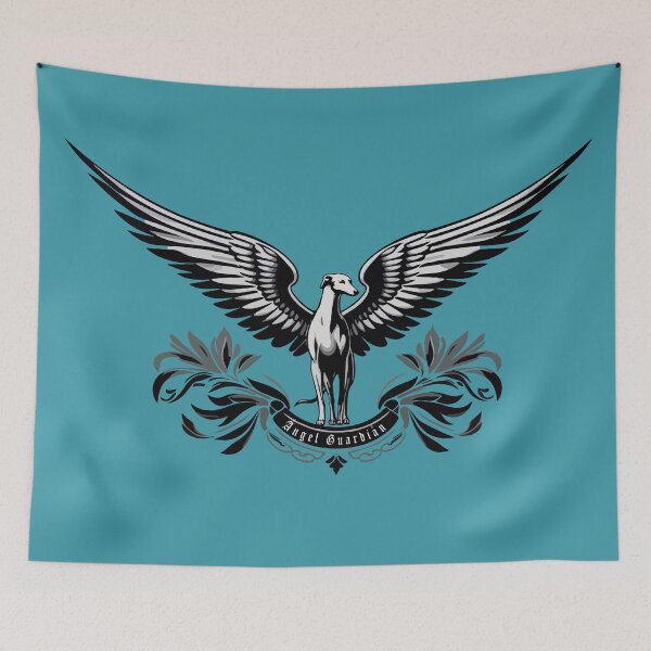 Item preview, Ángel Guardián Nr6b designed and sold by GALOGO – Art for Sighthounds & Animal Welfare.