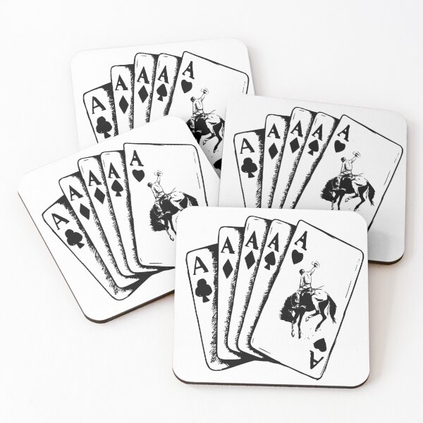 Item preview, Ace Card Cowboy Poker Card Games designed and sold by RomeroDane.
