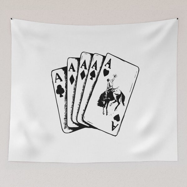 Item preview, Ace Card Cowboy Poker Card Games designed and sold by RomeroDane.