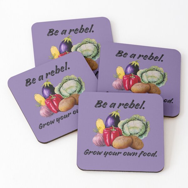 Item preview, Be a rebel. Grow your own food. designed and sold by OnaleeNicklinArt.