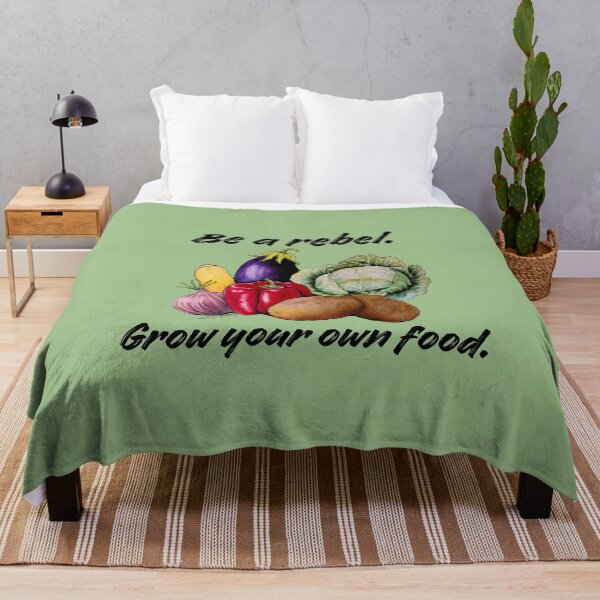 Item preview, Be a rebel. Grow your own food. designed and sold by OnaleeNicklinArt.