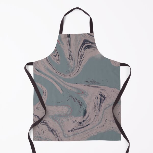 Item preview, Serene Marble Flow: Steel Blue and Dusty Rose designed and sold by CaramelCo.