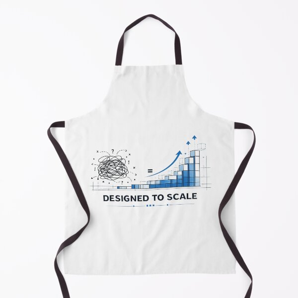 Item preview, Designed To Scale Startup Growth Strategy Minimal Business T-Shirt designed and sold by warlistop.