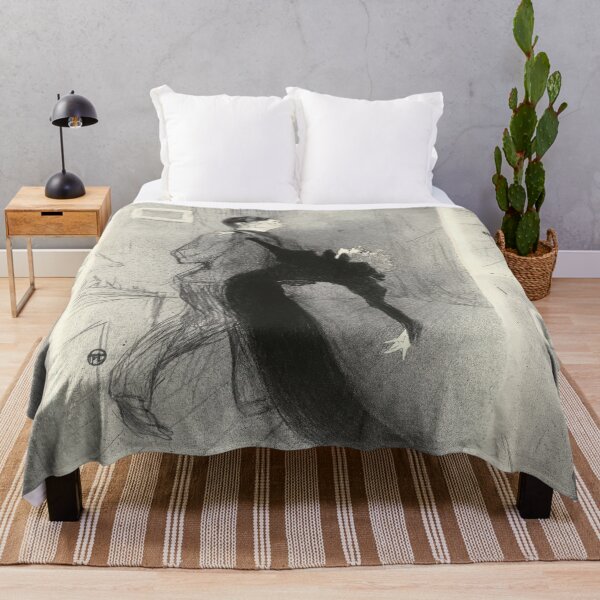 Item preview, The Fainting Fit by Toulouse-Lautrec Vintage Dramatic Cabaret Sketch Art designed and sold by artofuniverse.