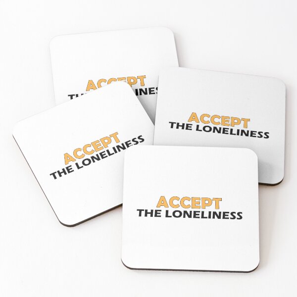 Item preview, Accept the loneliness. designed and sold by Positive Mindzet!.