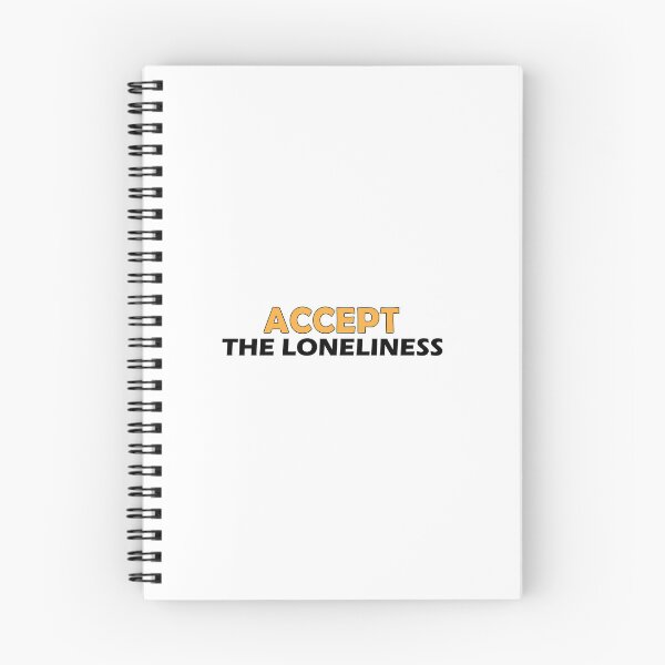 Item preview, Accept the loneliness. designed and sold by Positive Mindzet!.
