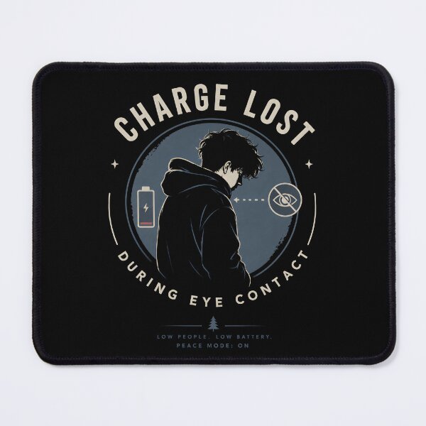 Item preview, Introvert Anxiety - Charge Lost designed and sold by Wanderdreaming.