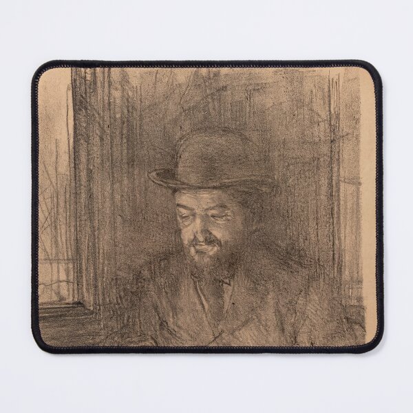 Item preview, Adolphe Albert by Toulouse-Lautrec Vintage French Printmaker Portrait Art designed and sold by artofuniverse.