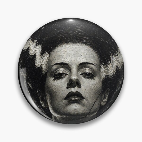 Item preview, Bride of Frankenstein Painted Portrait designed and sold by judgehydrogen.