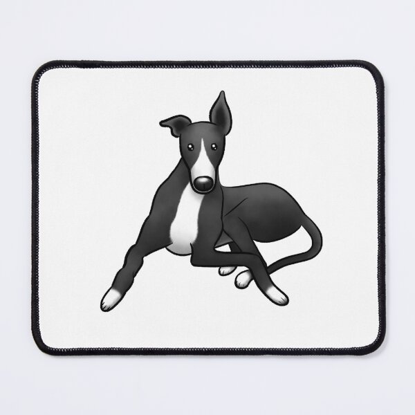 Item preview, Sitting Pretty - Black and White Hound designed and sold by Tessa Draws Stoof.