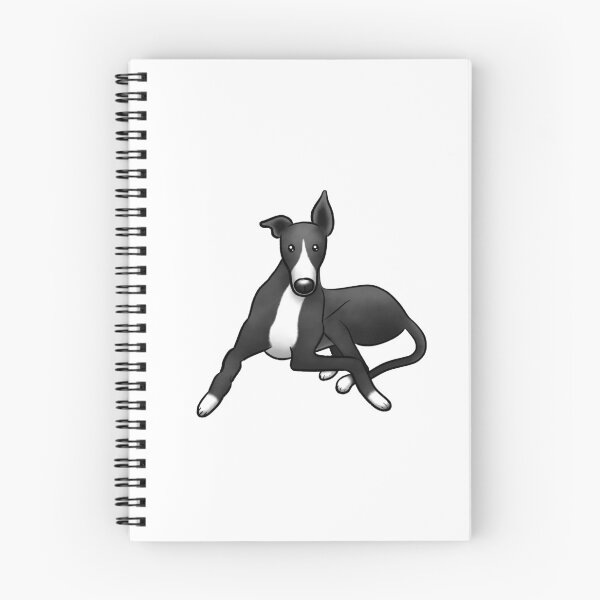 Item preview, Sitting Pretty - Black and White Hound designed and sold by Tessa Draws Stoof.