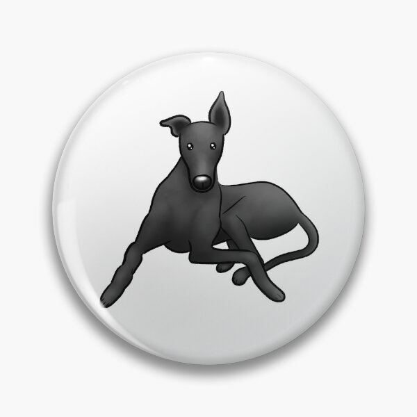 Artikelvorschau, Sitting Pretty - Black Hound entworfen und verkauft von Tessa Draws Stoof.